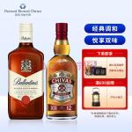 芝华士（Chivas Regal)12年苏格兰威士忌500ml+百龄坛特醇500ml组合套装 洋酒