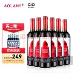 奥兰Torre Oria小红帽红酒干红葡萄酒750ml*6瓶 整箱装 西班牙进口