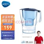 碧然德（BRITA）过滤净水器 家用滤水壶 净水壶Aluna光汐系列 3.5L(蓝)(碧然德滤水壶真的有用吗)