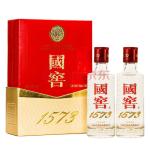 泸州老窖 国窖1573 浓香型白酒 52度50ml*2瓶 礼盒装（防伪查询标志随机附带 介意勿拍）节日送礼